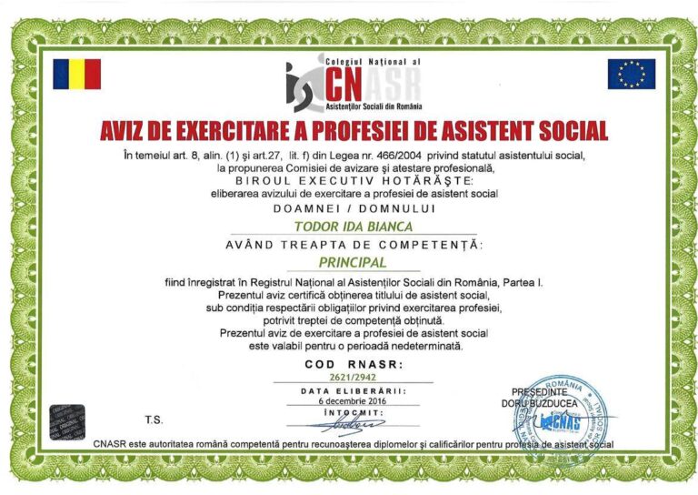 diploma todor bianca